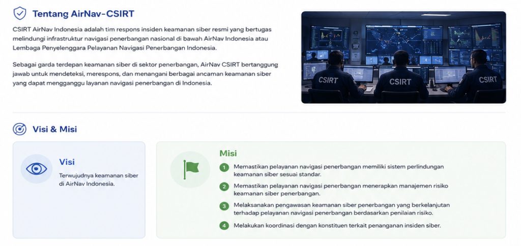 CSIRT – AirNav Indonesia