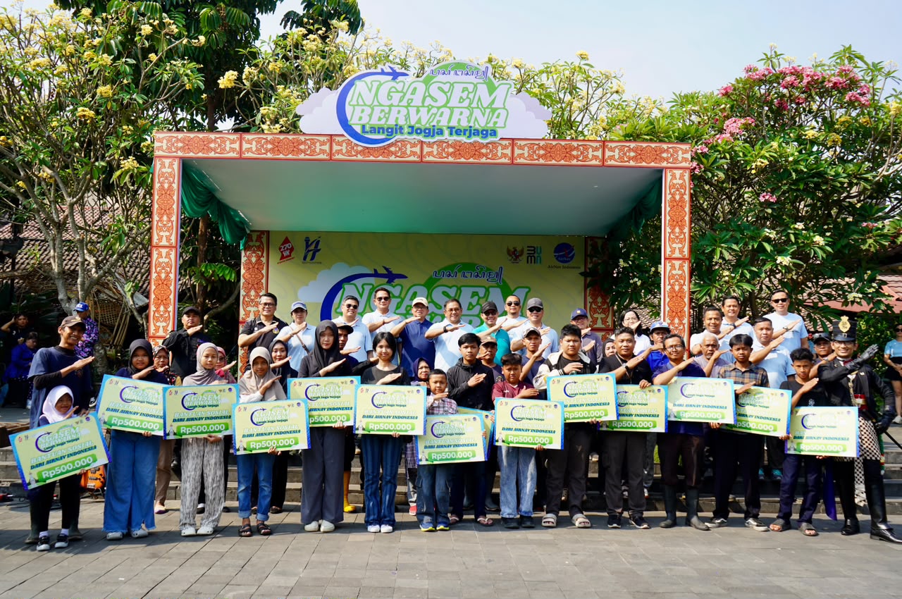 Dorong Penguatan Ekonomi Lokal, AirNav Indonesia Revitalisasi Pasar Ngasem Yogyakarta